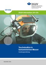 DGUV Information 201-034 - Taucheinsätze in kontaminiertem Wasser
