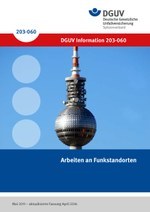 DGUV Information 203-060 - Arbeiten an Funkstandorten