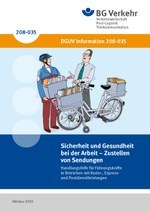 DGUV Information 208-035 - Zustellen von Sendungen