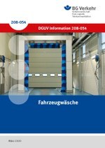 DGUV Information 208-054 - Fahrzeugwäsche