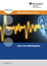 DGUV Information 209-023 - Lärm am Arbeitsplatz