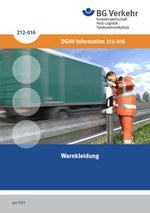 DGUV Information 212-016 - Warnkleidung