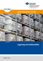 DGUV Information 213-084 - Lagerung von Gefahrstoffen