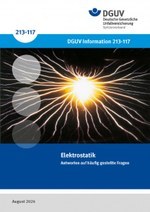 DGUV Information 213-117 - Elektrostatik – Antworten auf häufig gestellte Fragen