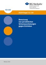 DGUV Regel 112-201 - Benutzung von persönlichen Schutzausrüstungen gegen Ertrinken