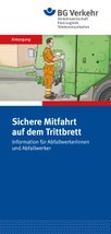 Sichere Mitfahrt auf dem Trittbrett