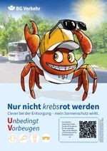 Poster "Schutz vor natürlicher UV-Strahlung" (Entsorgung)