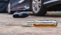 Auto weg nach Unfall unter Alkoholeinfluss?
