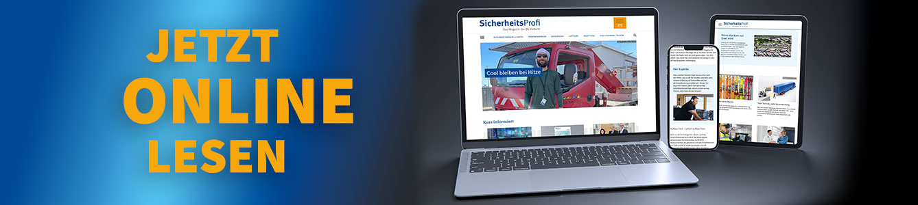 Jetzt online lesen. Sicherheitsprofi auf Laptop, Smartphone und Tablet.