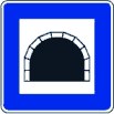 StVO Richtzeichen 327 Tunnel