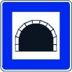 StVO Richtzeichen 327 Tunnel