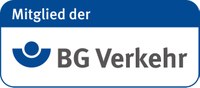 Logo "Mitglied der BG Verkehr"